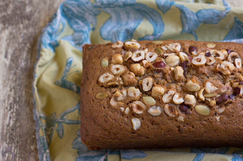 hazelnut zucchini bread