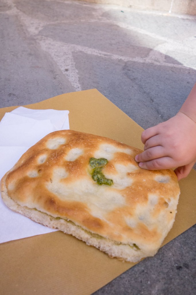 Pesto Filled Focaccia