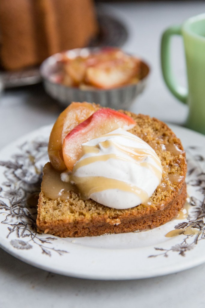 Butternut Squash Cake Recipe • theVintageMixer.com #eatseasonal