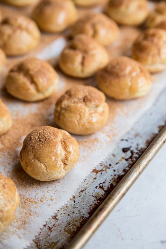 Churro Cream Puffs Recipe