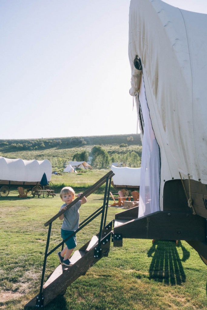 Conestoga Ranch Glamping at Bear Lake • theVintageMixer.com #bearlake #glamping #travelutah #utah