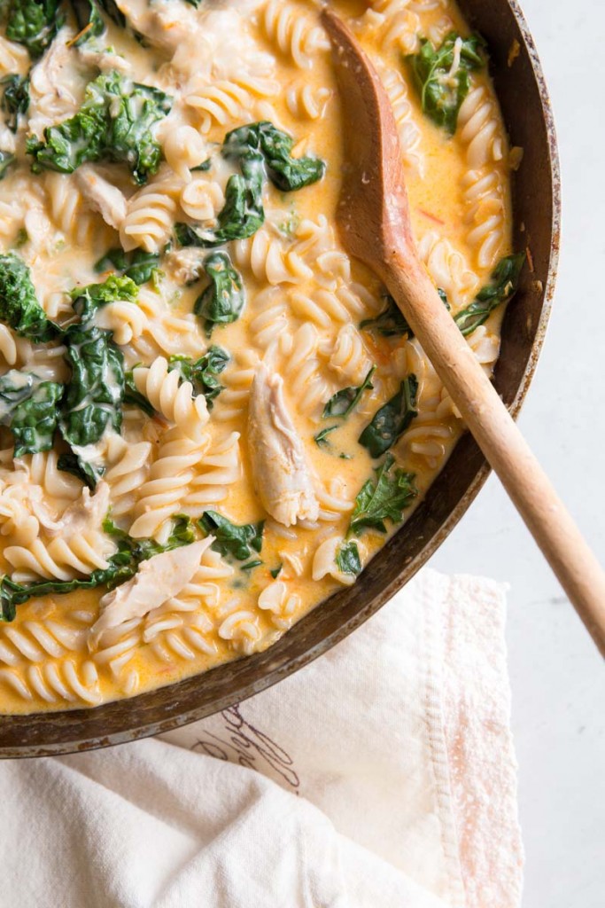 Freezer Friendly Chicken and Slow Roasted Tomato Pasta • theVintageMixer.com #cookbook #freezermeals #freezerrecipe