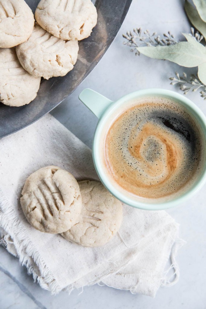 Halva Cookie Recipe • theVintageMixer.com #cookie #cookierecipe #halvacookie #tahini