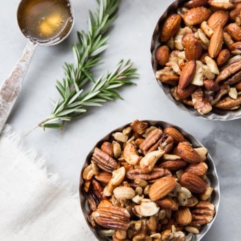 Bourbon Rosemary Honey Nut Mix