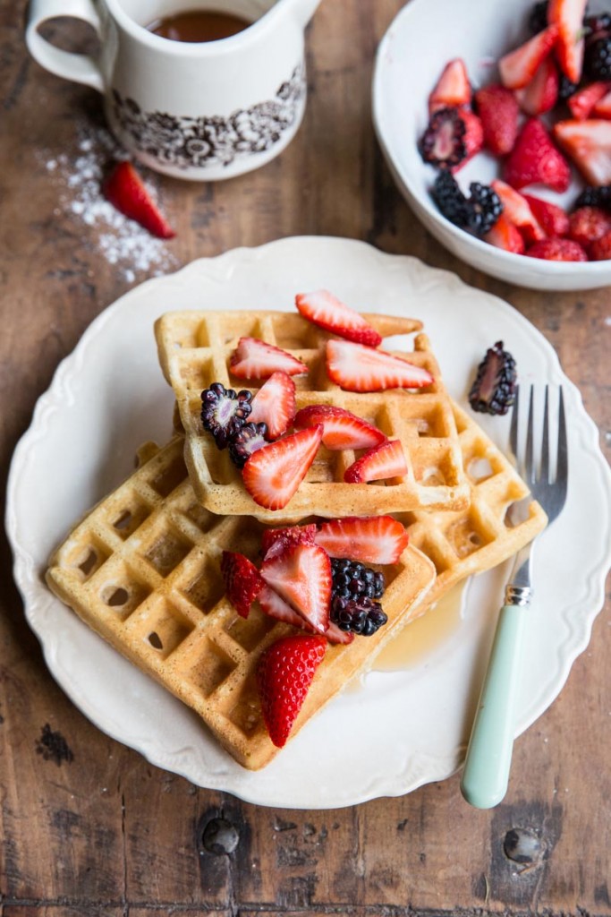 Make these homemade whole wheat waffles this weekend