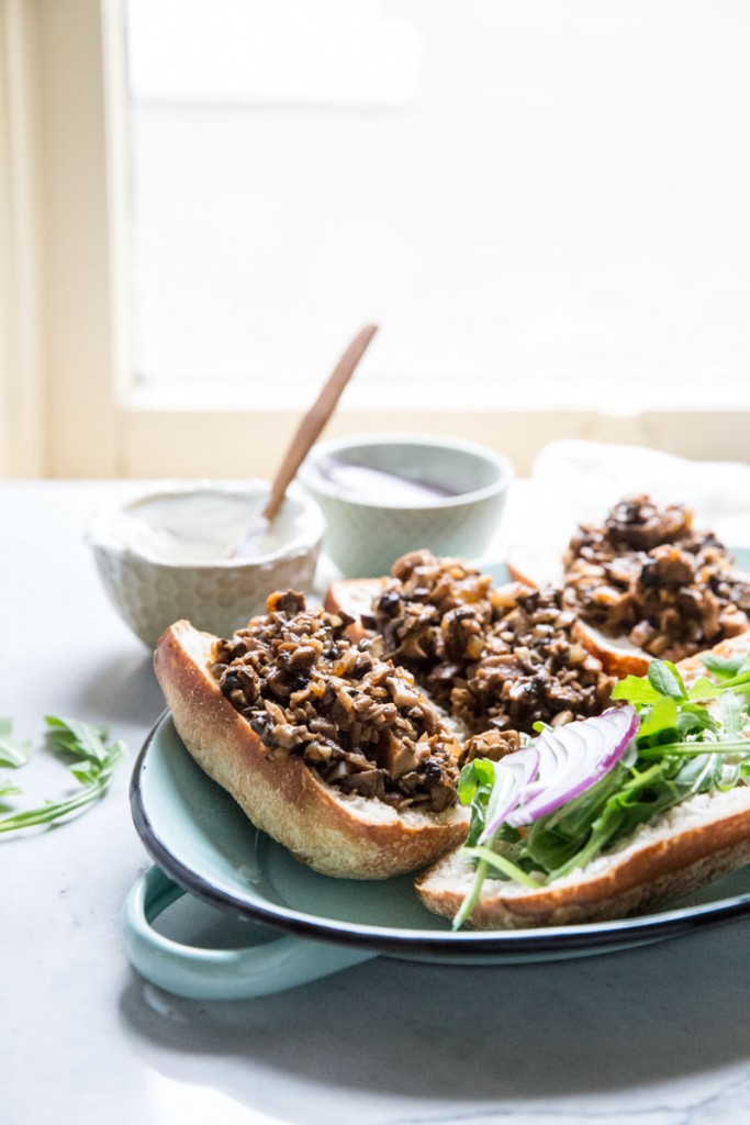 Use mushrooms to make Sloppy Joes healthy and vegan