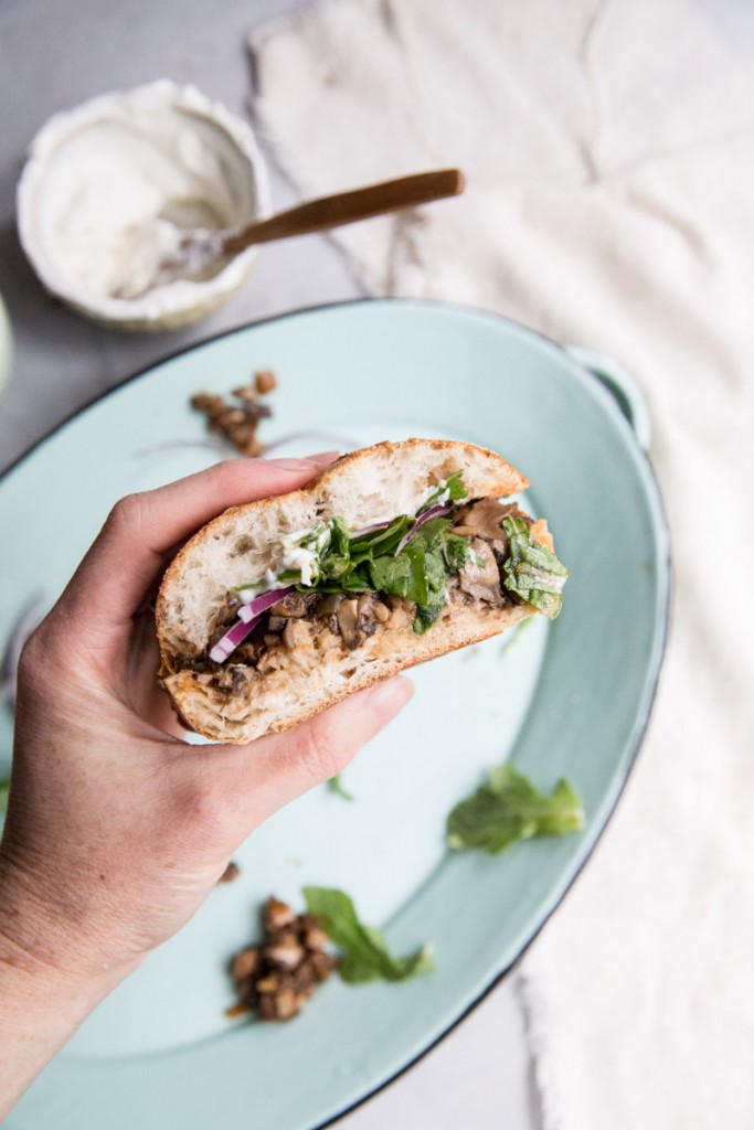 Take a bite out of these Vegan Mushroom Sloppy Joes for a guilt free comfort food sandwich