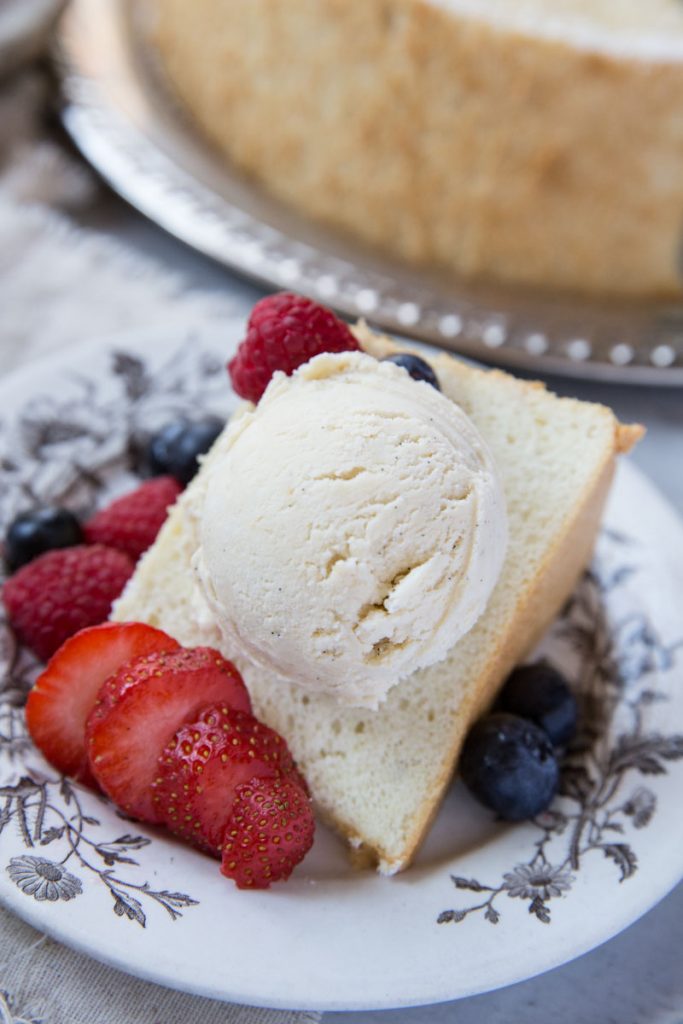 Healthy Angel Food Cake Recipe Vintage Mixer