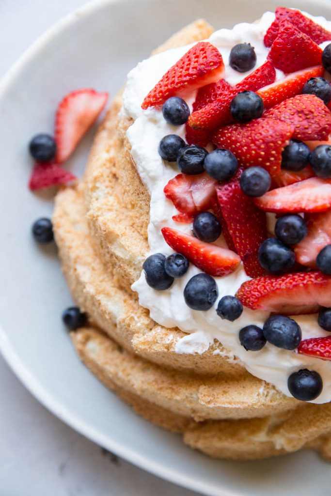 Angel Food Cake is the best Summer Dessert and here's a healthy recipe you'll be making time and time again!