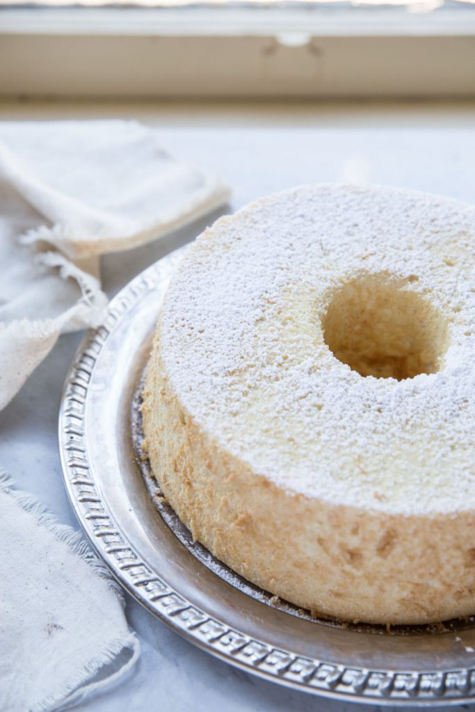 This Angel Food Cake Recipe gives all of the tips to making a perfect homemade Angel Food Cake