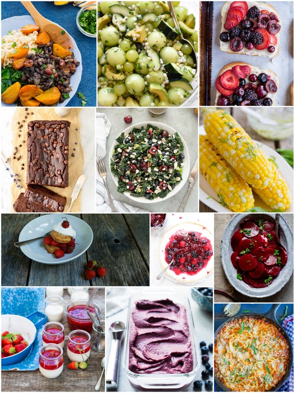 These are all great seasonal and healthy recipes from blogs