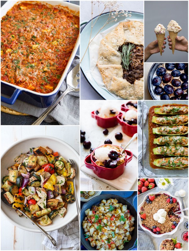 August is a great time to eat fresh and seasonal recipes! 