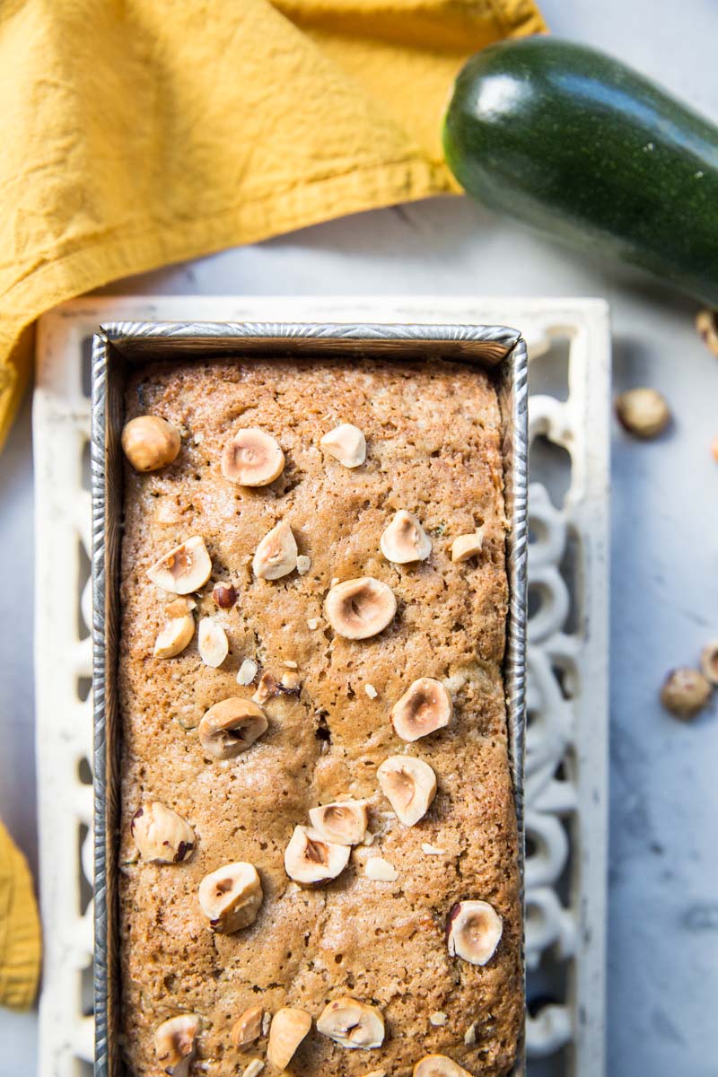 Take this zucchini bread to y our neighbor instead of giving them your extra zucchini!