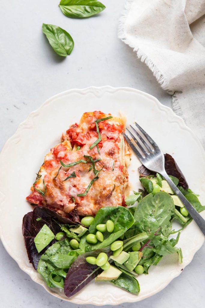 One Skillet Zucchini Lasagna Recipe Vintage Mixer