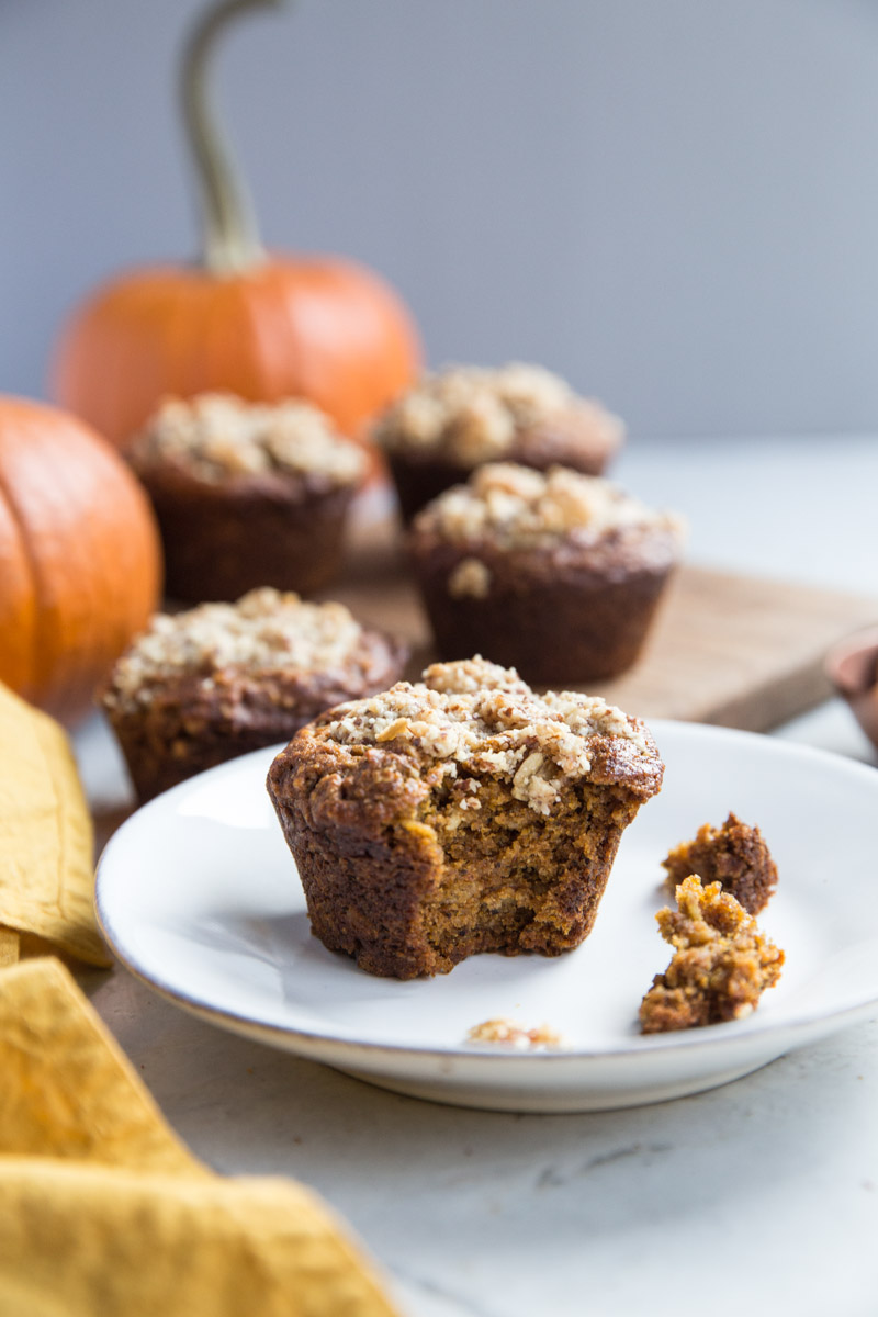 Everyone in our family loves these Pumpkin Hazelnut Muffins! Pumpkin Muffins that are gluten free, vegan and yet still such a treat.