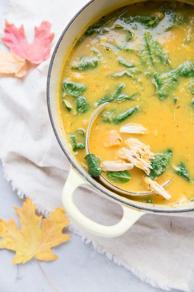 Roasted Vegetable Chicken Soup Recipe Vintage Mixer