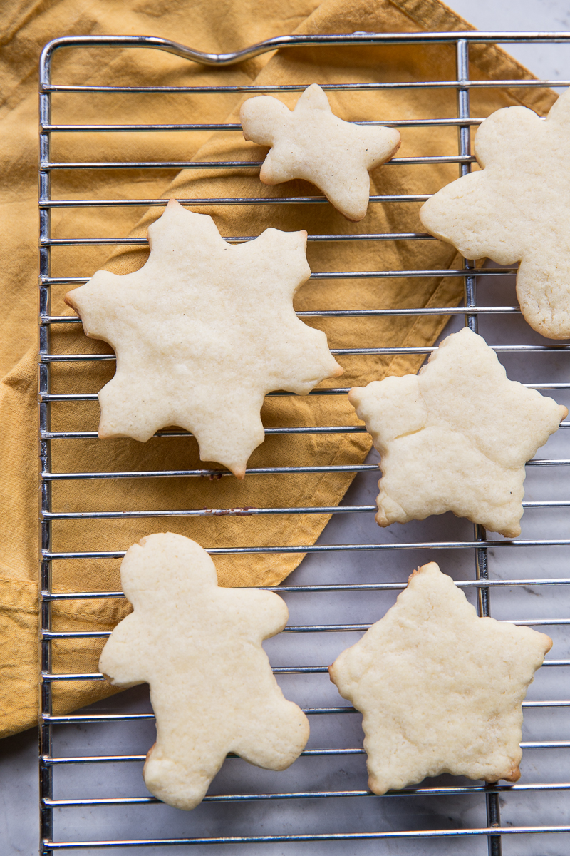 Christmas Cut-Out Sugar Cookie Recipe - Cravings Happen