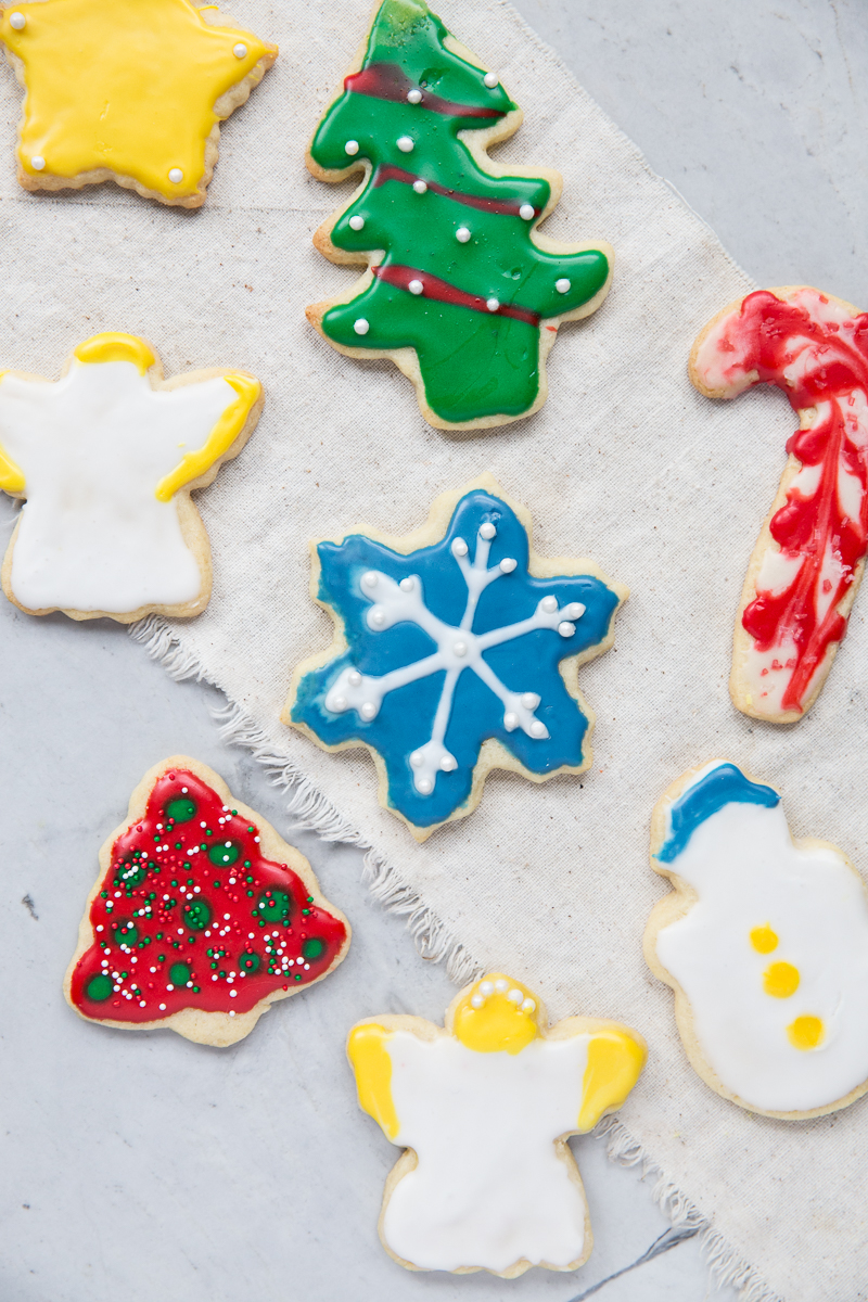 Christmas Cut-Out Sugar Cookie Recipe | Vintage Mixer