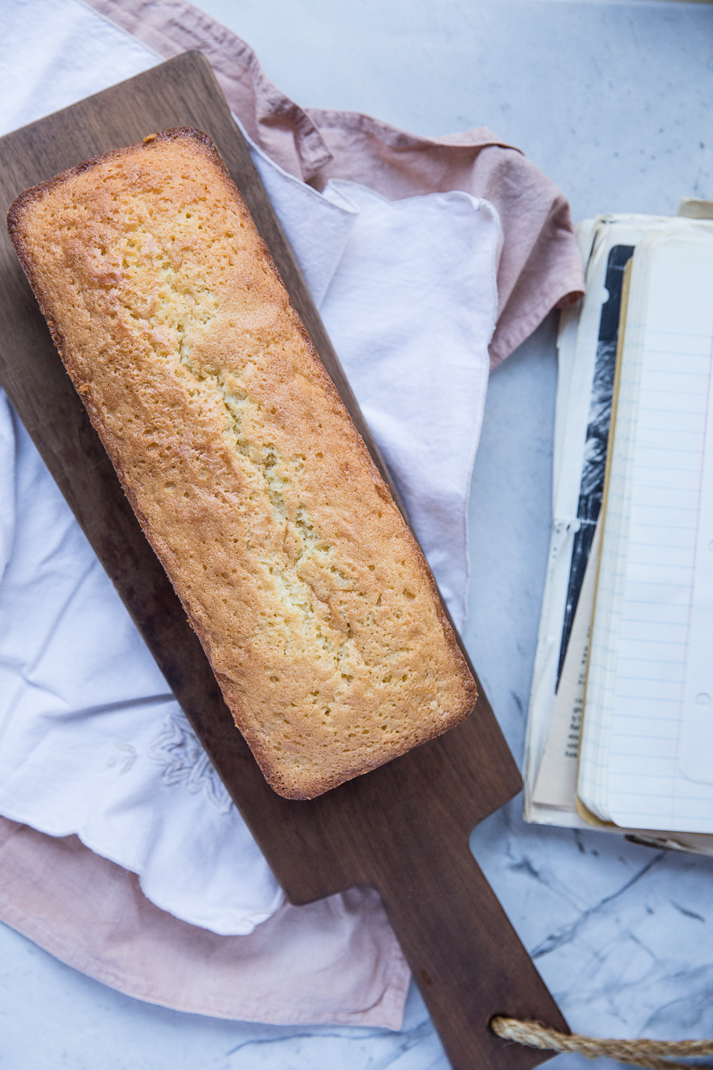 This Classic Pound Cake Recipe makes enough for 2 large loaves! Great for freezing too. 