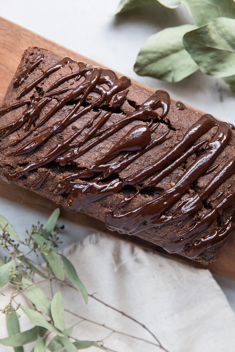 Heres a super decadent yet healthy recipe for Gluten Free Chocolate Banana Bread!