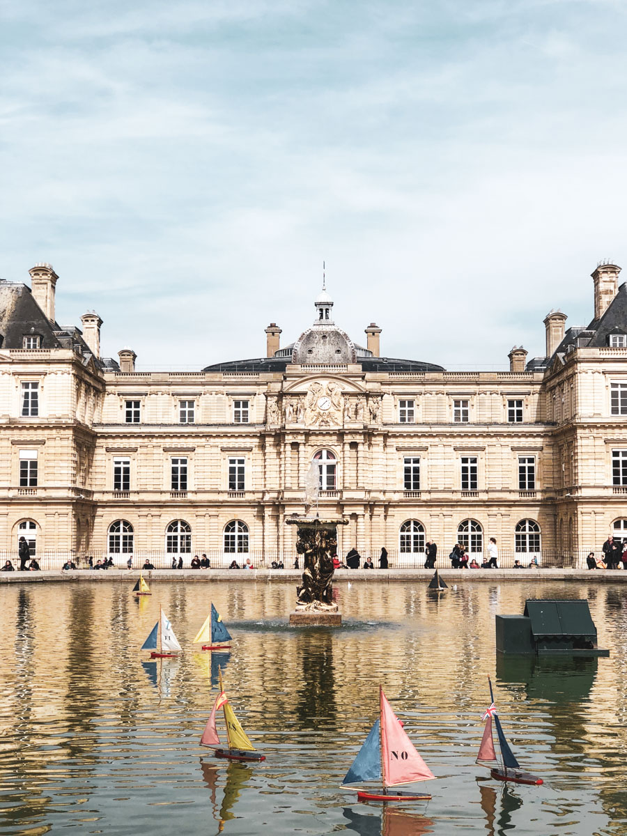 The Luxembourg Gardens are a great place to be in Paris with young kids.