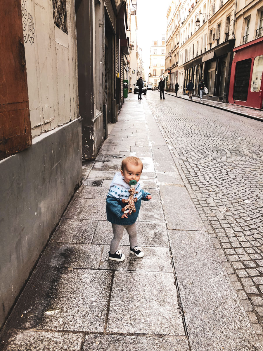 Where to eat, shop and play when traveling to Paris with a 1 year old.